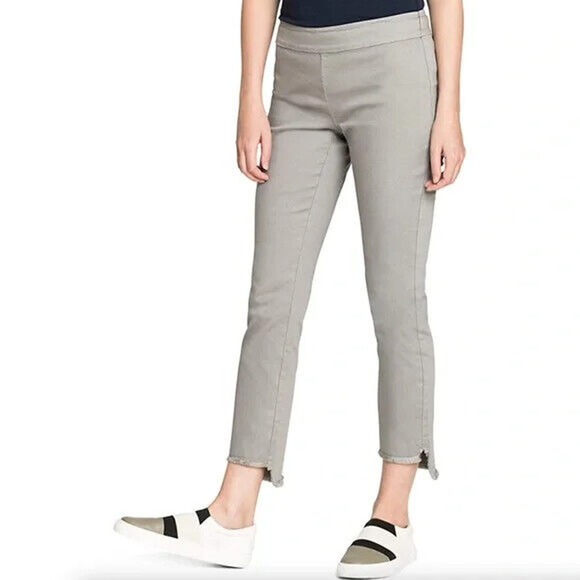 NIC+ZOE Women's Colored Step Denim Pant in Grey Size 6 - Picture 1 of 7